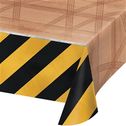 Big Dig Construction Party Table Cover