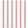 Galvanized Red Stripes Beverage Napkins