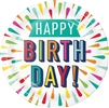 Birthday Burst 7" Dessert Plates