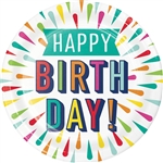 Birthday Burst 7" Dessert Plates