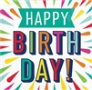 Birthday Burst Beverage Napkins