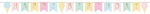 Ice Cream Birthday Ribbon Banner