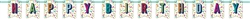 Birthday Burst Ribbon Banner