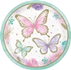 Butterfly Shimmer 9" Dinner Plates
