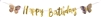 Butterfly Shimmer Letter Banner