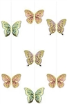 Butterfly Shimmer 3D Hanging Cutouts