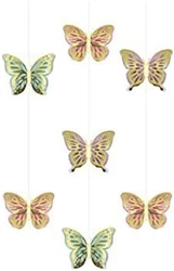 Butterfly Shimmer 3D Hanging Cutouts