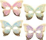 Butterfly Shimmer Foil Paper Masks