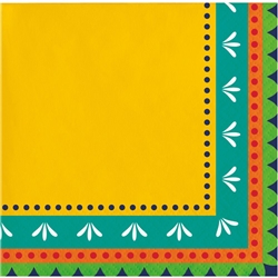 Fiesta Pottery Beverage Napkins
