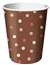 BLUSH DOTS 9 OUNCE CUPS