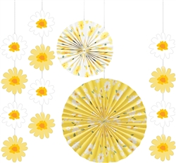 Sweet Daisy Fan Decoration Kit