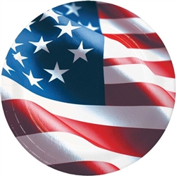 Freedom Flag 9" Dinner Plates