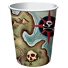 Pirate's Map 9oz Cups