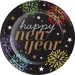 New Year's Radiance 9" Dinner Plates