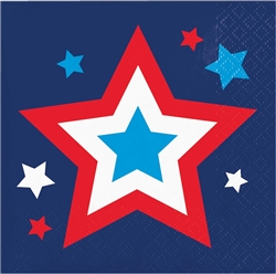 Peace & Patriotism Beverage Napkins