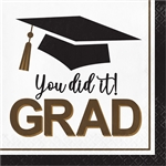 Graceful Grad Luncheon Napkins