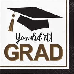 Graceful Grad Luncheon Napkins