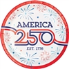 Lady Liberty 250 - 9" Dinner Plates