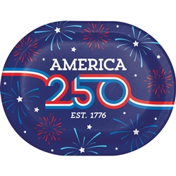 Lady Liberty 250 - Oval Platters
