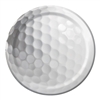 Golf Sports Fanatic 7 inch Dessert/Luncheon Plates