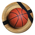 Basketball Sports Fanatic 9 inch Dinner Plates