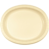 Ivory Oval Paper Platters