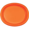 Orange Oval Paper Platters