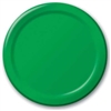 Emerald Green 9" Paper Plates - 24 Count