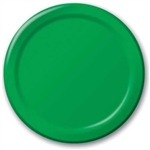 Emerald Green 9" Paper Plates - 24 Count