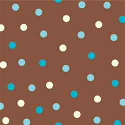 AQUA DOTS BEVERAGE NAPKINS