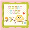 Sweet Baby Owl Napkins