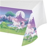 Unicorn Fantasy Plastic Tablecover