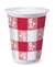 Red Gingham Plastic Cups
