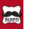 Mustache Madness Invitations