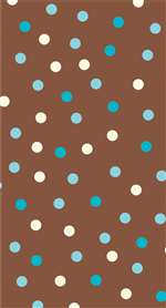 AQUA DOTS GUEST TOWELS