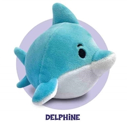PBJ's Delphine The Dolphin Plush Ball Jellie