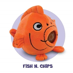 PBJ's Fish N Chips The Fish Plush Ball Jellie