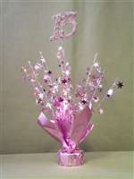 15 PINK/PINK SPRAY CENTERPIECE