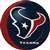 HOUSTON TEXANS DINNER PLATES