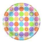 SPRING DOTS DESSERT PLATES