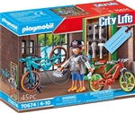 Playmobil Bike Workshop Gift Set - City Life