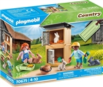 Playmobil Rabbit Pen Gift Set - Country