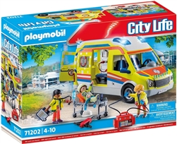 Ambulance With Lights -  Playmobil City Life