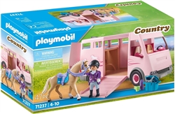 Horse Transporter With Trainer - Playmobil Country