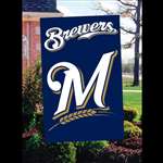Brewers Applique Flag 44in. X 28in. Flag