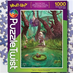 Larry's Chance Encounter - Something's Amiss Puzzle Twist 1,000 Piece Puzzle