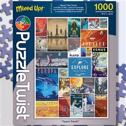 Space Travel - Something's Amiss Puzzle Twist 1,000 Piece Puzzle