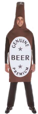 BEER BOTTLE ADULT COSTUME