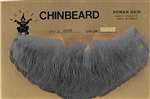 Dark Grey 3 Point Chin Beard