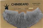 LIGHT GREY 3 POINT CHIN BEARD